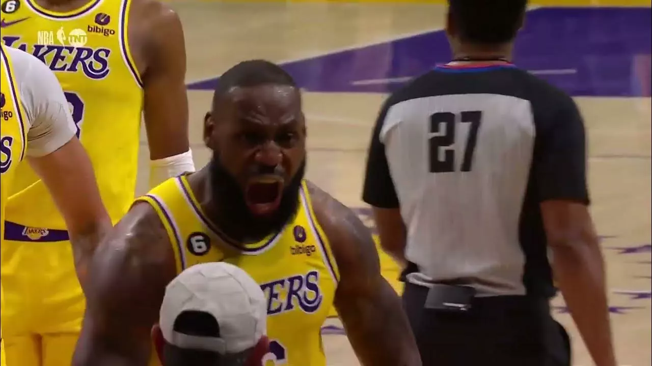 What's it like to referee a game LeBron James is playing?